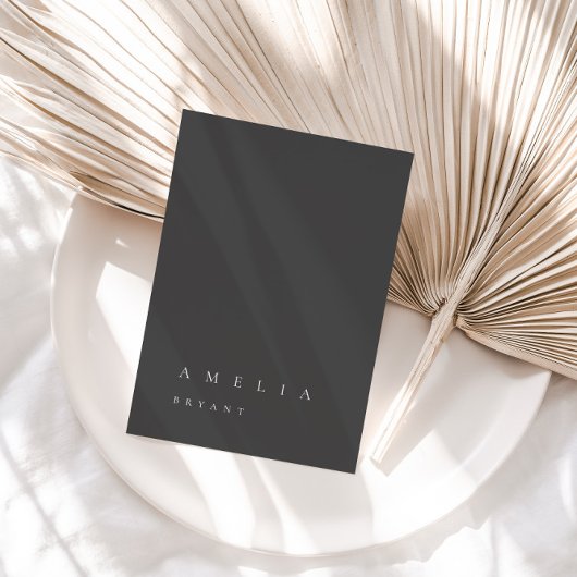 ミニマリストダスティーグレイゲスト名座席表