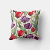 ミニマリストチューリップ クッション (裏面)