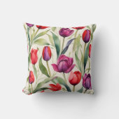 ミニマリストチューリップ クッション (正面)