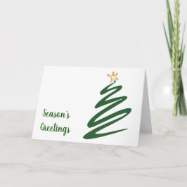 ミニマリストツリー カード