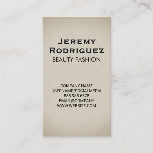 ミニマリストテクスチャの背景 名刺 (正面)