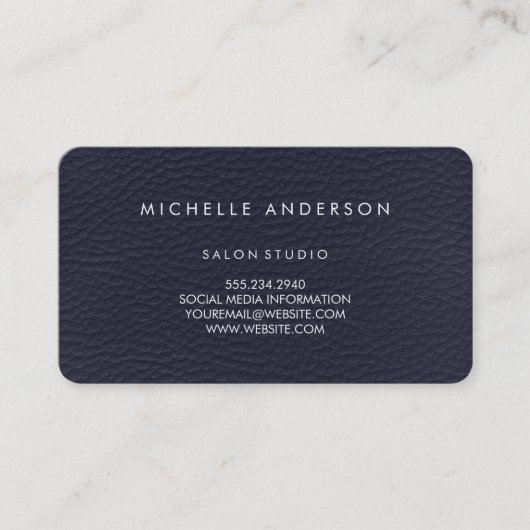 ミニマリストテクスチャ 名刺 (正面)