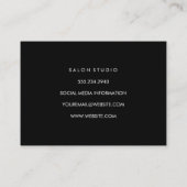 ミニマリストテクスチャ 名刺 (裏面)