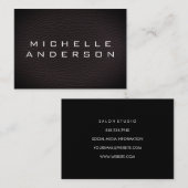 ミニマリストテクスチャ 名刺 (正面/裏面)