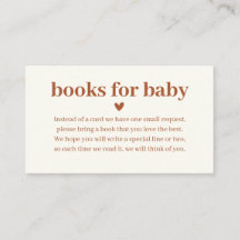 ミニマリストテラコッタブックスベビー