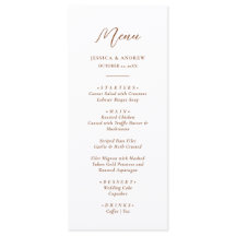 ミニマリストテラコッタ&ホワイトシンプル結婚ズ