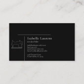 ミニマリストテーラーシーストレスプロフェッショナル 名刺 (裏面)