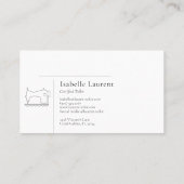 ミニマリストテーラーシーストレスプロフェッショナル 名刺 (裏面)