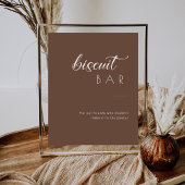 ミニマリストドッグトリートフビーフビスケットバー結婚ズ 台座サイン