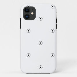 ミニマリストドットパターンフォンケース iPhone 11 ケース
