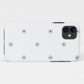 ミニマリストドットパターンフォンケース Case-Mate iPhoneケース (裏面(横))