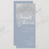 ミニマリストドリンクほこりっぽいブルースパークルズメニュー シーズンカード (正面/裏面)