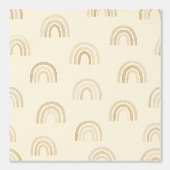 ミニマリストニュートラルレインボー子供部屋壁紙 壁紙 (正面)