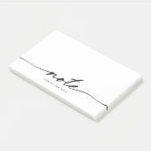 ミニマリストノートスクリプトポストイットノート ポストイット (アングル)