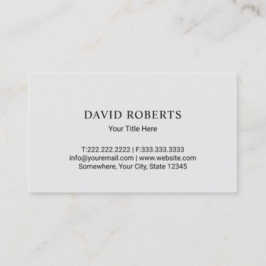 ミニマリストハウスロ実在ゴエステートエージェント 名刺 (裏面)