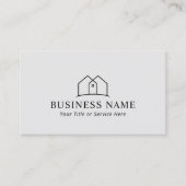 ミニマリストハウスロ実在ゴエステートエージェント 名刺 (正面)