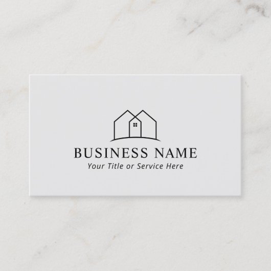 ミニマリストハウスロ実在ゴエステートエージェント 名刺 (正面)