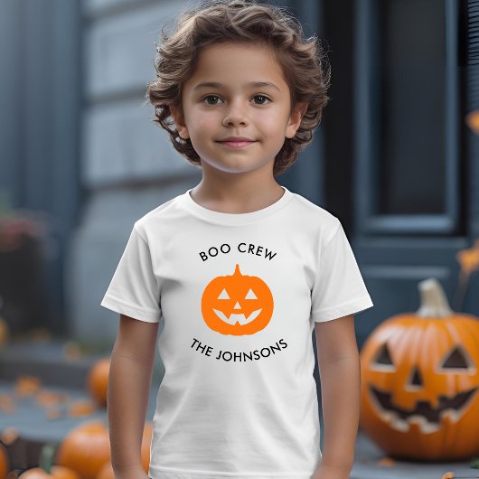 ミニマリストハロウィーンブクルーパーソナライズされた- トドラーTシャツ