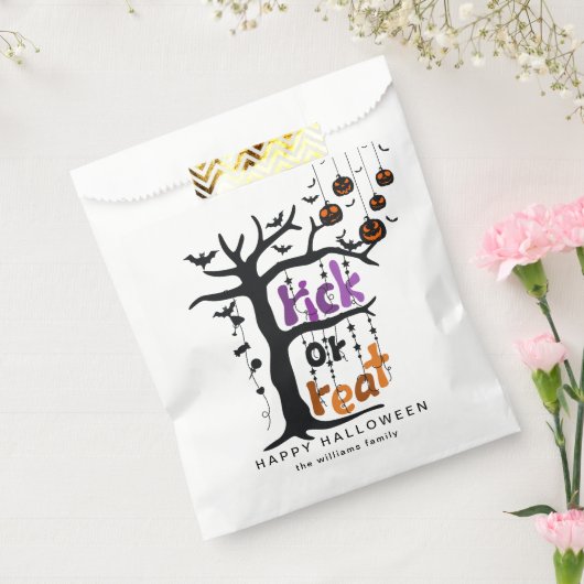 ミニマリストハロウィーンホリデー フェイバーバッグ (封をした状態)