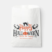 ミニマリストハロウィーンホリデー フェイバーバッグ (正面)