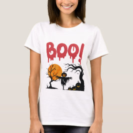 ミニマリストハロウィーンホリデー Tシャツ