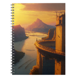 ミニマリストバタフライシルエット ノートブック