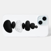 ミニマリストバランス禅ストーン マインドフルネス Case-Mate iPhoneケース (裏面 (横))
