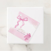 ミニマリストバレリーナシューズバーブベビーシャワー フェイバータグ (インサイチュ)