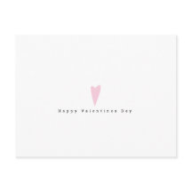 ミニマリストバレンタインデーシンプルピンクハート