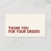 ミニマリストパステルはっきりしたショップクーポン 割引カード (正面)