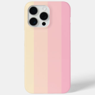ミニマリストパステルストライプバラトーンのパターン iPhone 15 PRO MAXケース