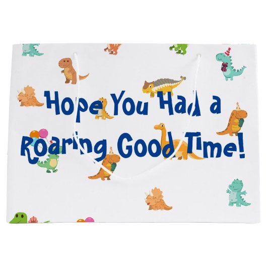 ミニマリストパステルディオナパーティーの好意バッグ ラージペーパーバッグ (正面)