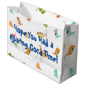 ミニマリストパステルディオナパーティーの好意バッグ ラージペーパーバッグ (正面アングル)