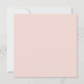 ミニマリストパステルパーソナライズされたピンク名&写真 (裏面)