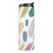 ミニマリストパステルブラシストローク タンブラー (回転左)