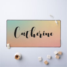 ミニマリストパステルレインボー手書きスクリプト