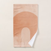 ミニマリストパステルレインボー バスタオルセット (ハンドタオル)