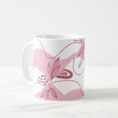 ミニマリストパターンコーヒーマグ コーヒーマグカップ (正面左)