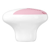 ミニマリストパターンセラミックノブ セラミックノブ (側面)