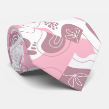 ミニマリストパターンネックタイ