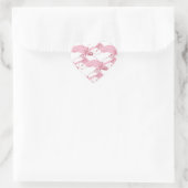 ミニマリストパターンハートシール ハートシール (バッグ)