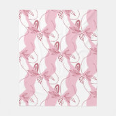 ミニマリストパターンフリースブランケット フリースブランケット (正面)