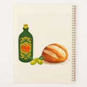 ミニマリストパン&オリーブ油 プランナー手帳 (裏面)