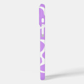 ミニマリストパープルカウズプリント Case-Mate iPhoneケース (裏面 / 左)