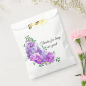 ミニマリストパープル牡丹フローラ優先バッグ フェイバーバッグ (封をした状態)