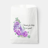 ミニマリストパープル牡丹フローラ優先バッグ フェイバーバッグ (正面)