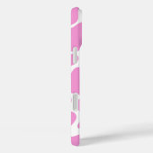 ミニマリストピンクカウズプリント Case-Mate iPhoneケース (裏面 / 右)