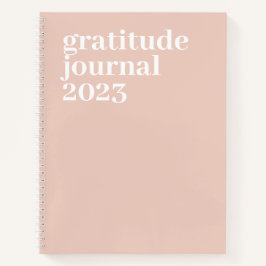 ミニマリストピンクタイポグラフィ年報奨誌 ノートブック