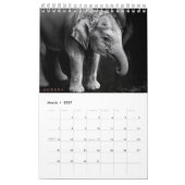 ミニマリストピンクツートーン カレンダー (3月 2027)