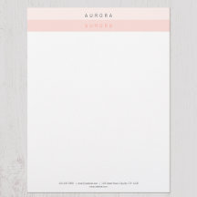 ミニマリストピンクツートーン